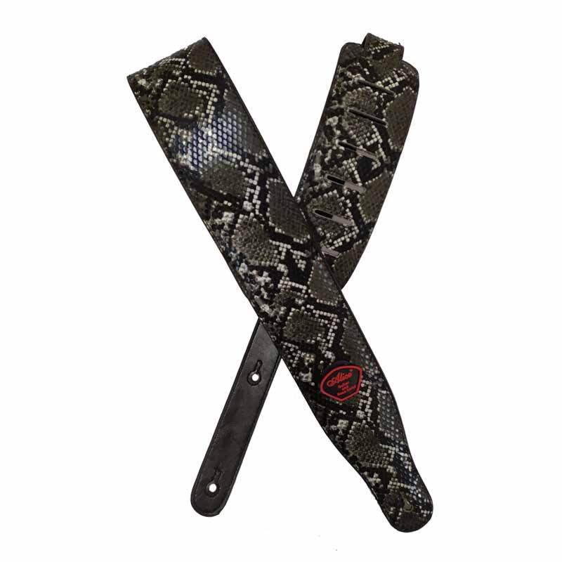 Cincho Alice para guitarra, vintage gris reptil-1