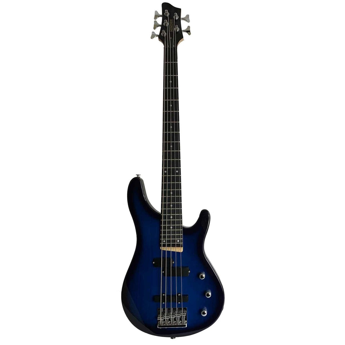 Bajo Eléctrico Hendrix de 5 cuerdas, Pasivo Azul-1