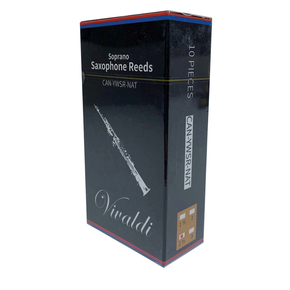Cañuela Vivaldi de 2.5mm para saxofón soprano, 10 piezas-1