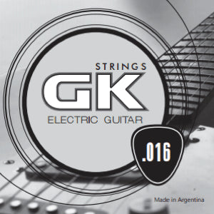 Cuerda #3 GK para Guitarra Eléctrica .016 - Extra Light, 1 pieza