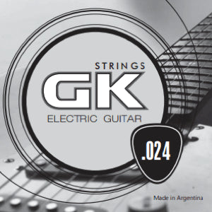 Cuerda #4 GK para Guitarra Eléctrica .024 - Extra Light, 1 pieza-1