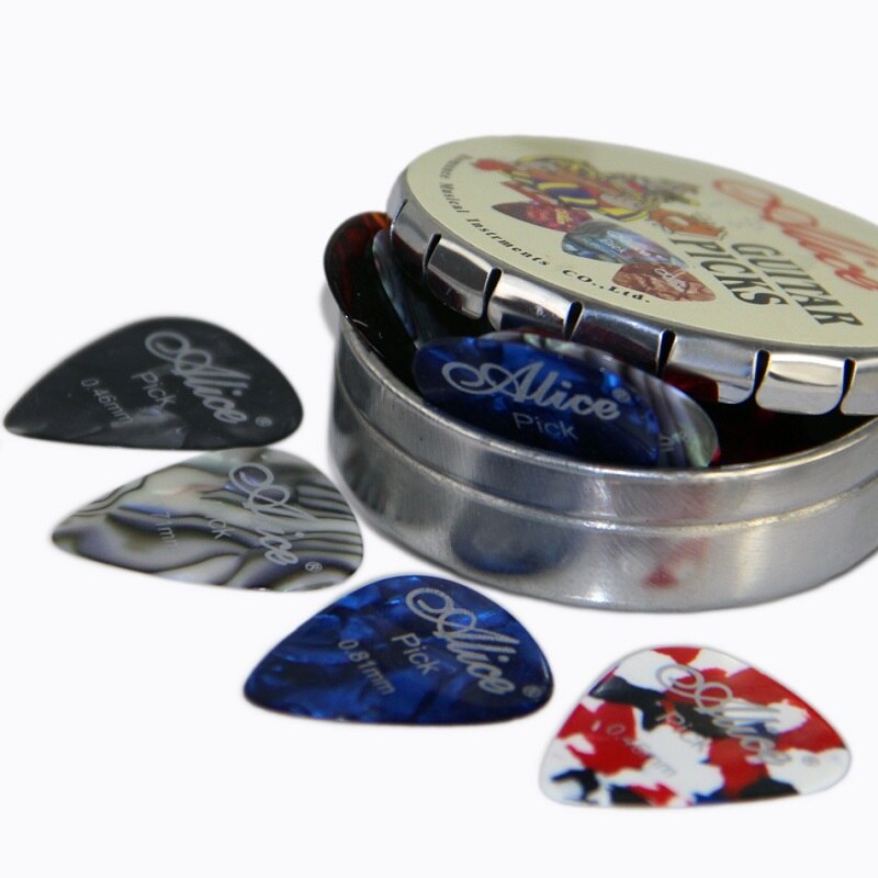 Caja de 20 Púas Alice para Guitarra-1