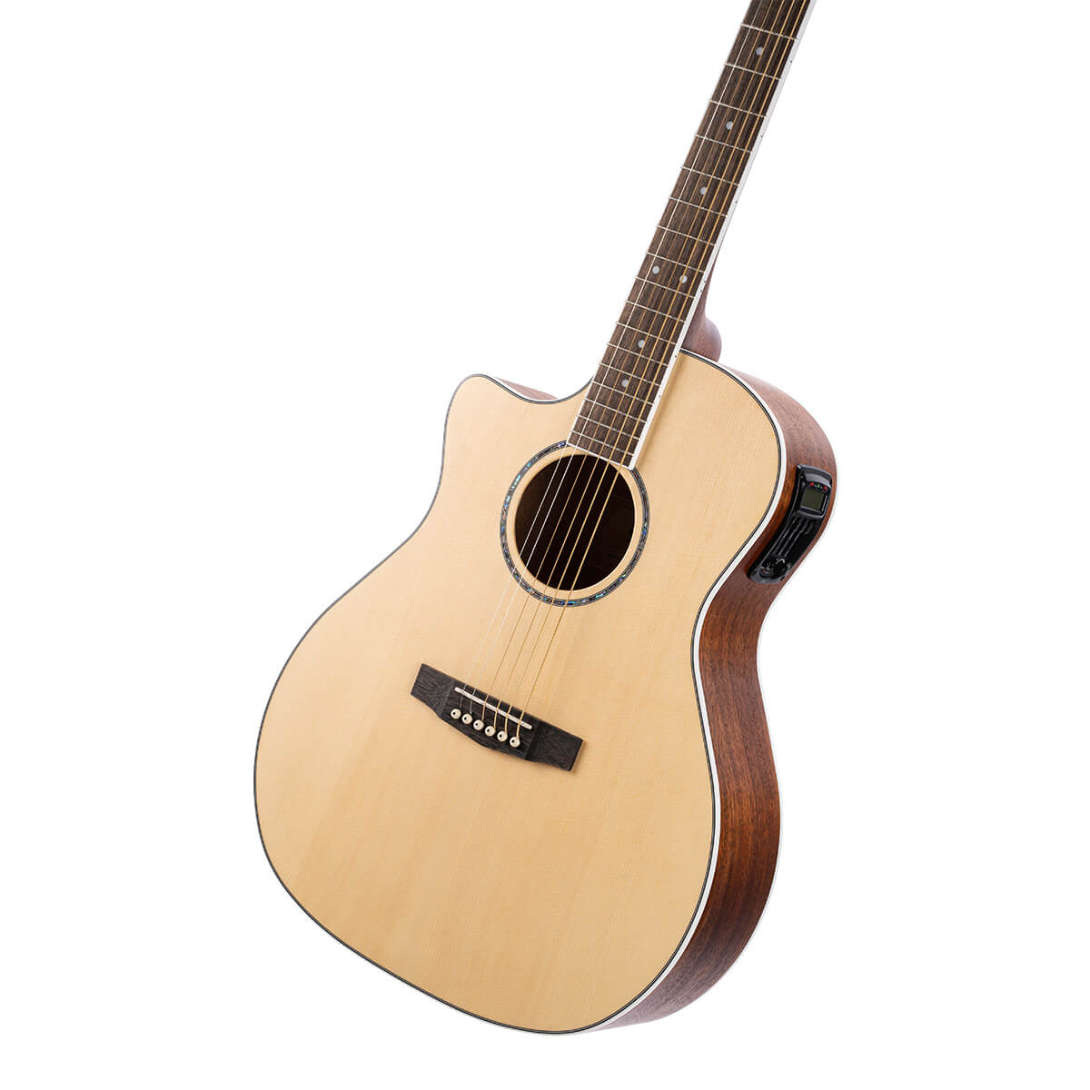 Guitarra Electro Acústica Cort GA-MEDX, Poro abierto