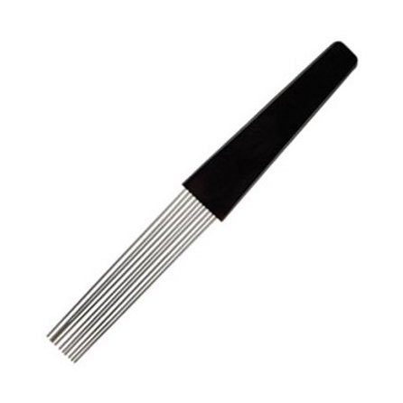 Cepillo Zebra de madera para Güiro metálico-1