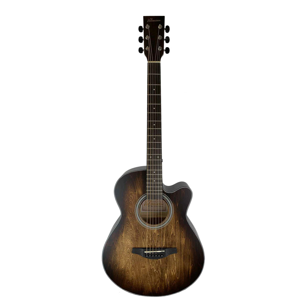 Guitarra acústica Valenciana 40, Marrón-1