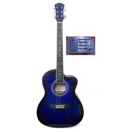 Guitarra Electro Acústica Valenciana 39 Azul-2