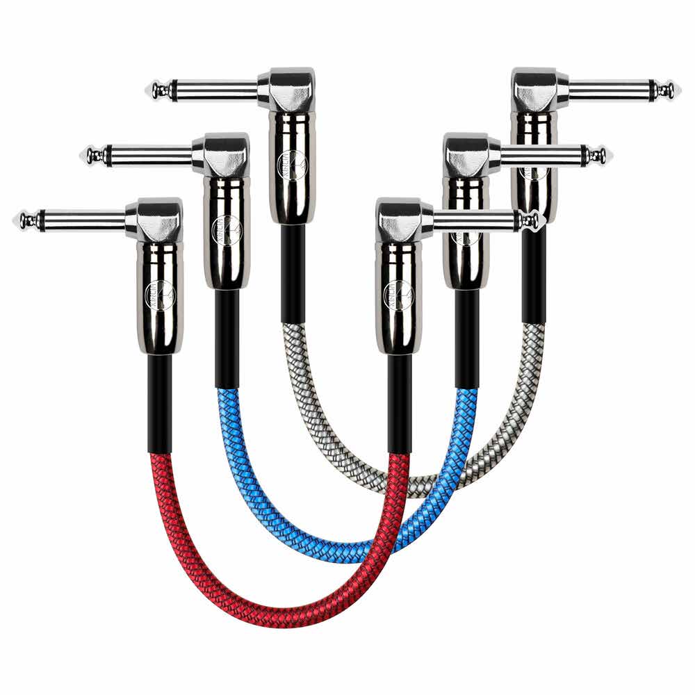 Cable para pedal angulado Kirlin calibre 20 de tela - 3 piezas de 30 cm-1