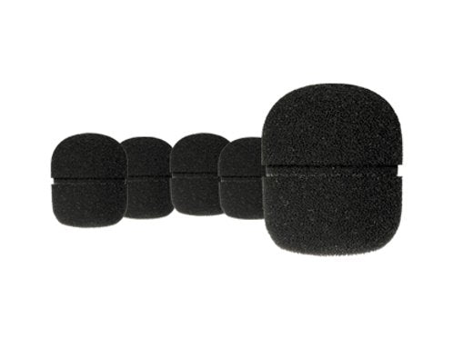 Protector para cabeza de micrófono Zebra, 5 piezas-2
