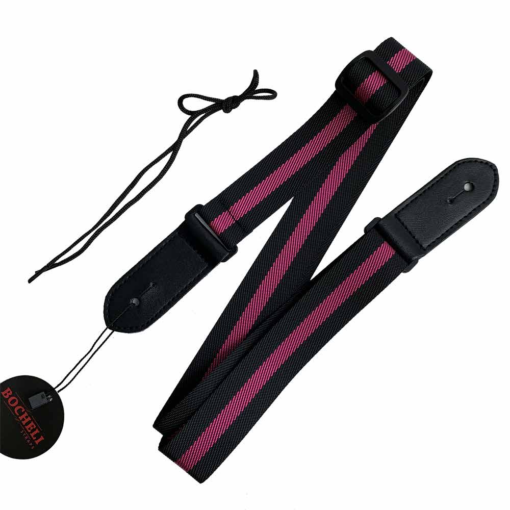 Cincho Bocheli 05 para Ukelele, negro y rosado