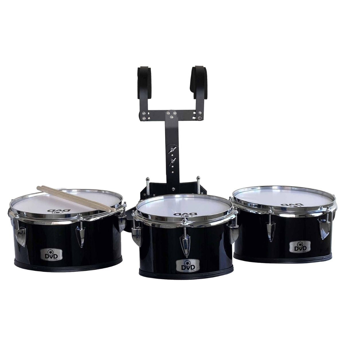 Triple DVD de 10" a 12" negro