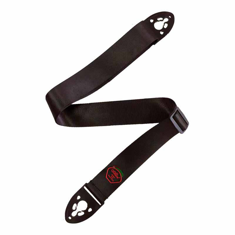 Cincho Alice para guitarra, negro liso-1