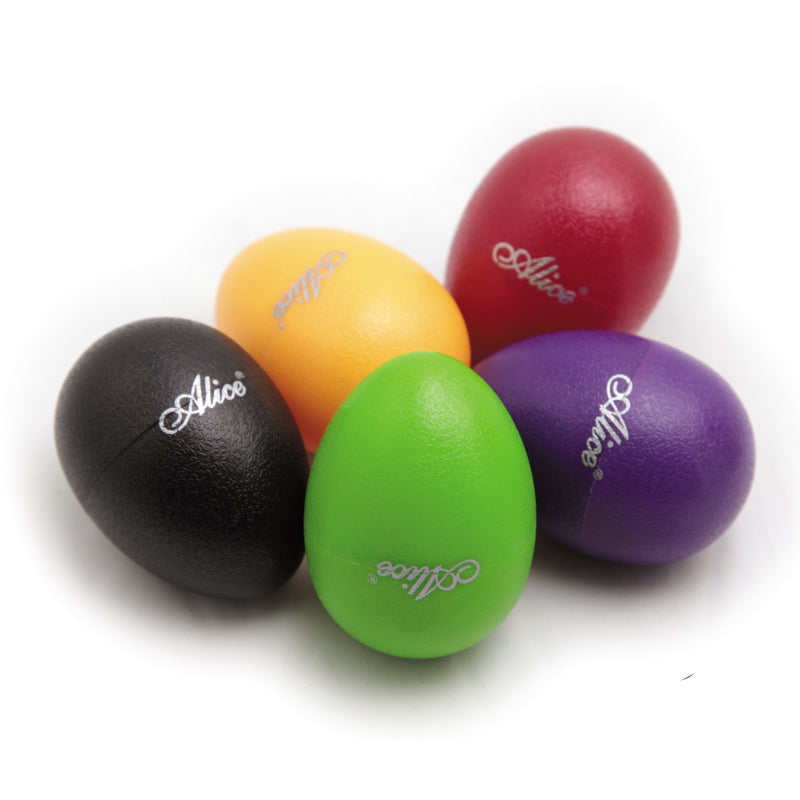 Maracas Alice tipo huevo, 4 piezas-1