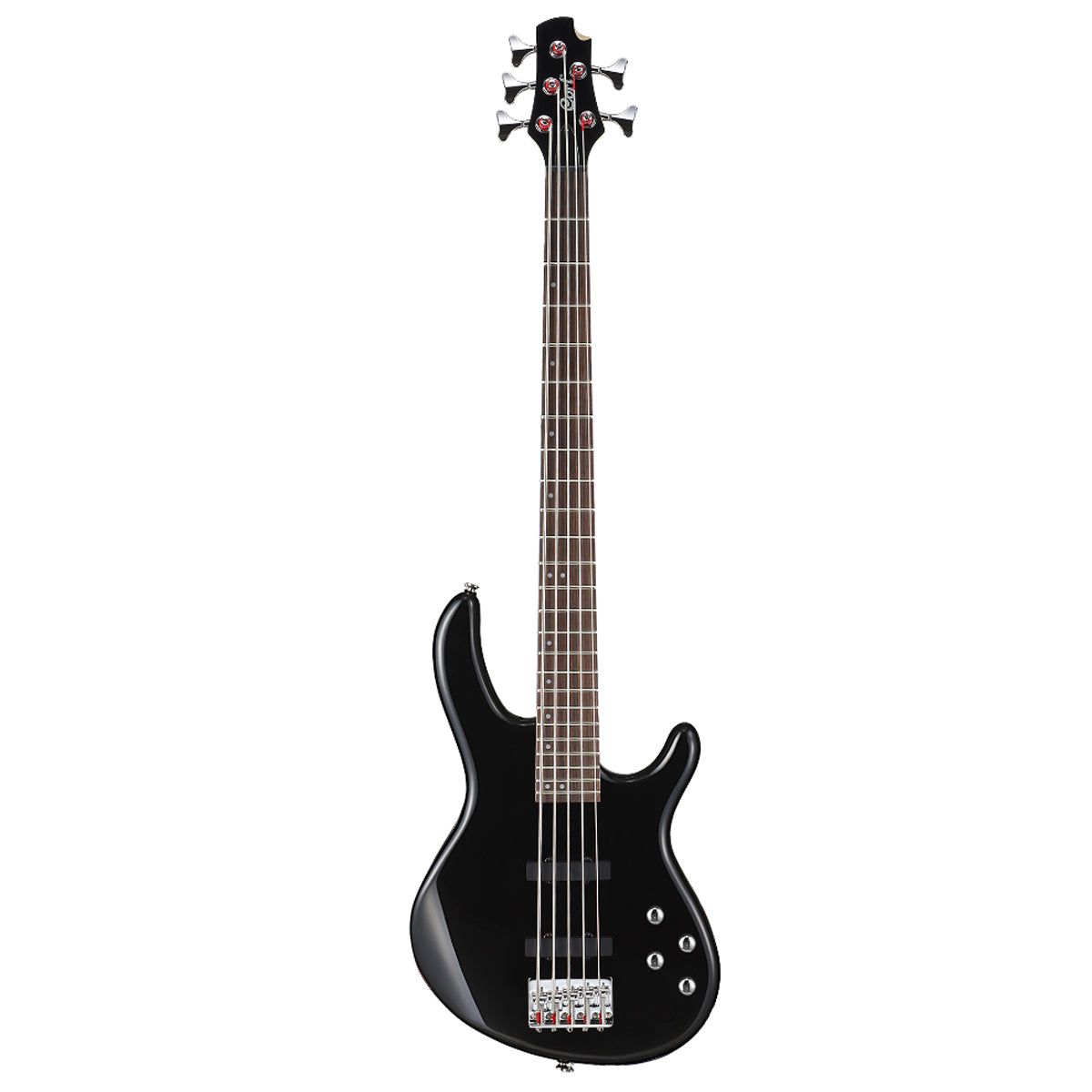 Bajo Eléctrico Cort de 5 cuerdas, Negro-1