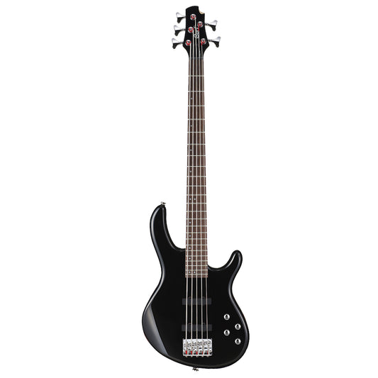 Bajo Eléctrico Cort de 5 cuerdas, Negro-1