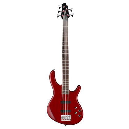 Bajo Eléctrico Cort de 5 cuerdas, Rojo-1