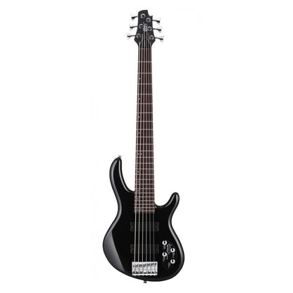 Bajo eléctrico activo de 6 cuerdas Cort Action VI Plus, Negro-1