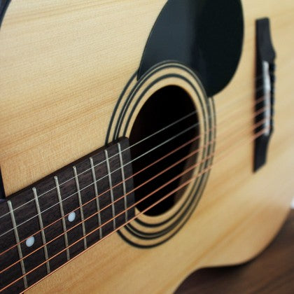 Guitarra Electro Acústica Cort AF510E, Poro abierto-3