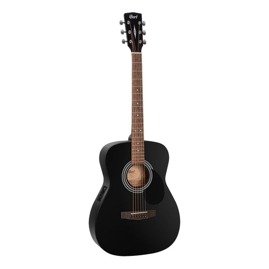 Guitarra Electro Acústica Cort AF510E, Negro