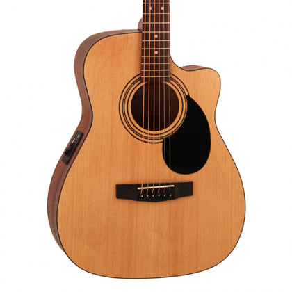 Guitarra Electro Acústica Cort AF515CE, Poro abierto-2