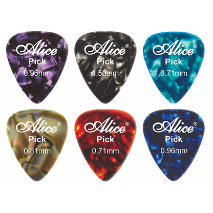 Set de 100 Púas Alice de celuloide para Guitarra-1