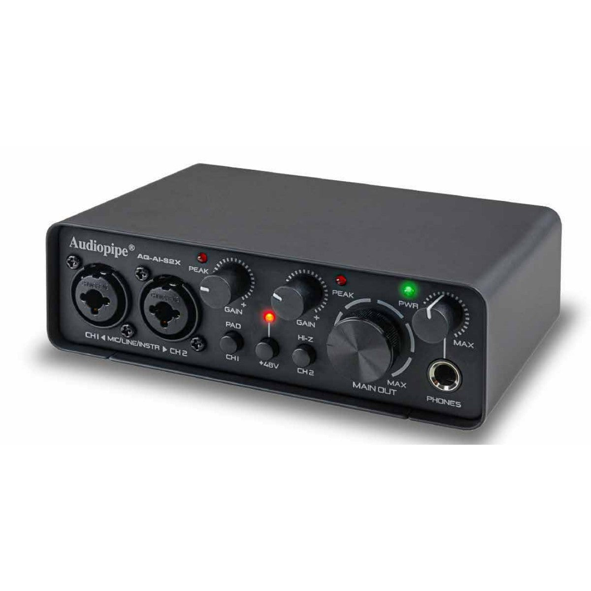 Interface de audio Audiopipe de 2 canales-1