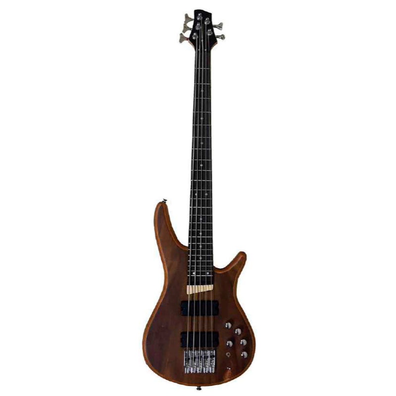 Bajo Eléctrico Hendrix de 5 cuerdas, Activo Veteado-1