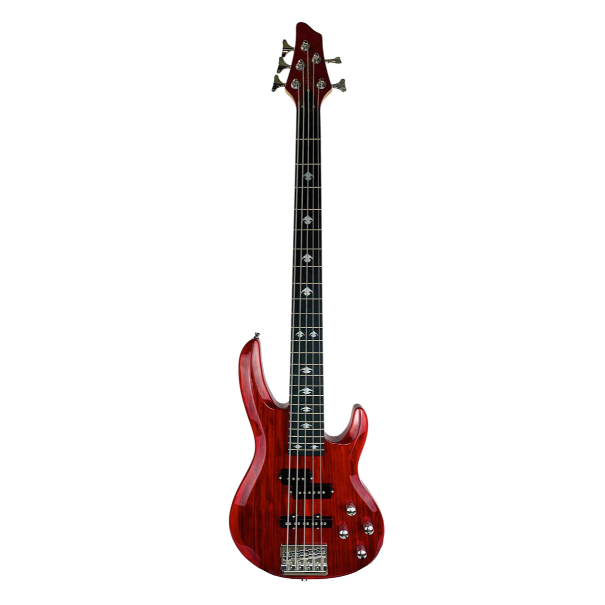 Bajo Eléctrico activo Hendrix de 5 cuerdas, Cherry-1