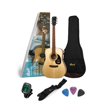 Combo de Guitarra Acústica Cort AD810, Poro abierto-1