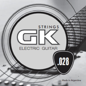 Cuerda #4 GK para Guitarra Eléctrica .028 - Medium, 1 pieza-1