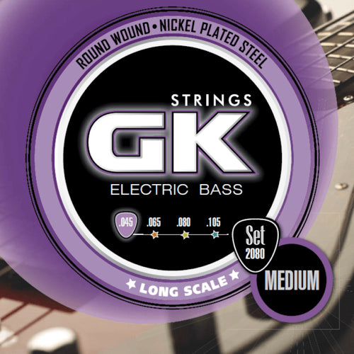 Set de 6 cuerdas GK para Bajo Eléctrico Medium .045 - 0.105-1