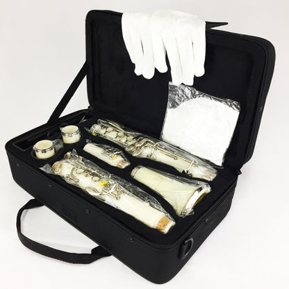 Clarinete Vivaldi blanco niquelado-2