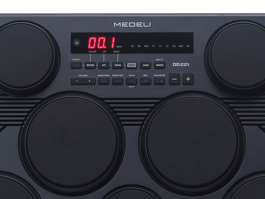 Batería digital portátil Medeli DD221-6