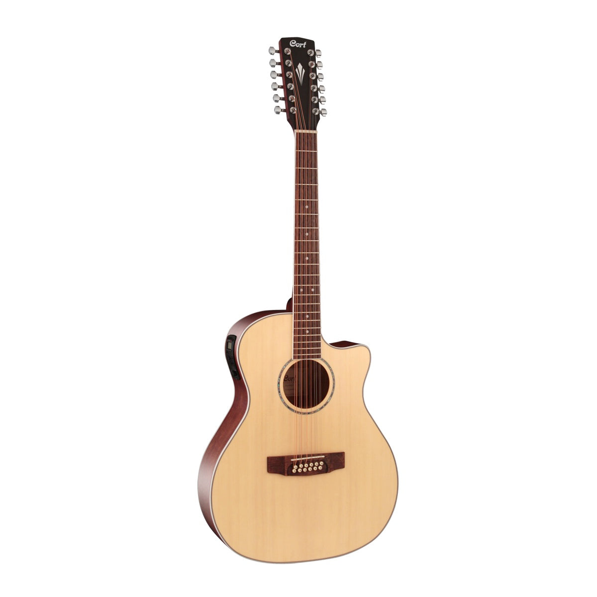 Guitarra Electro Acústica Cort de 12 cuerdas GA-MEDX, Poro abierto-1