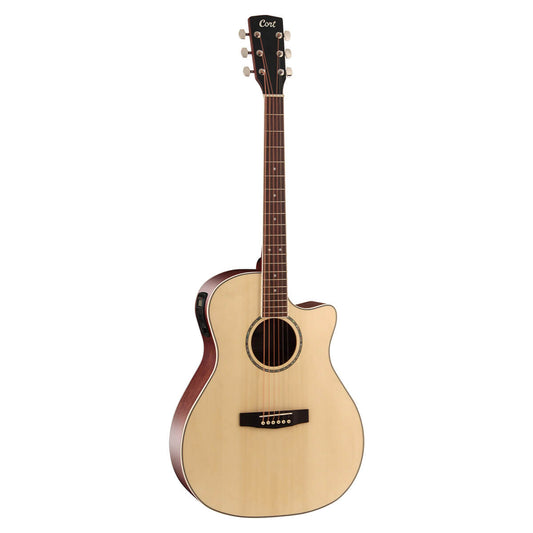 Guitarra Electro Acústica Cort GA-MEDX, Poro abierto