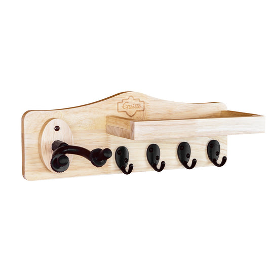 Soporte de pared Guitto para guitarra y accesorios-1