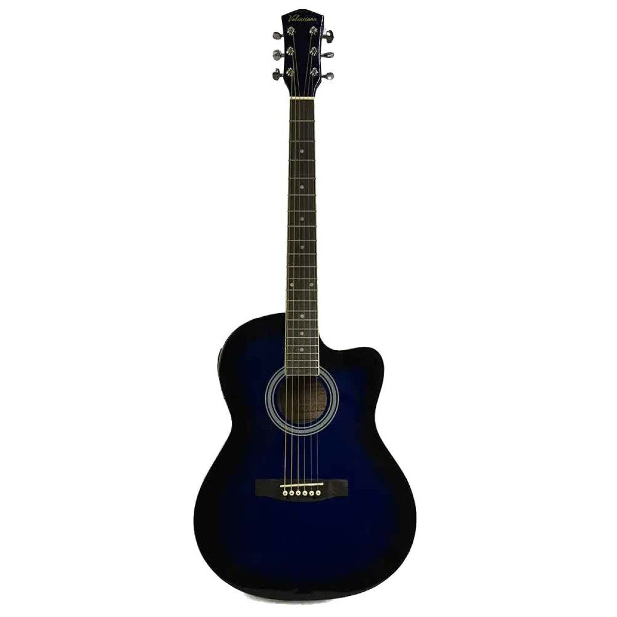 Guitarra Electro Acústica Valenciana 39 Azul-1