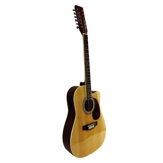 Guitarra de 12 cuerdas Electroacústica Valenciana 41 Natural-1