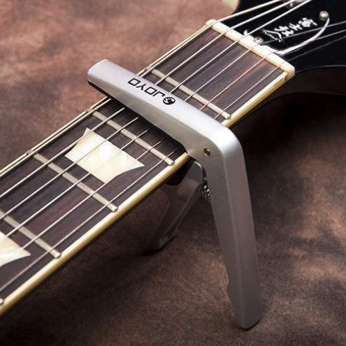 Capodastro JOYO para guitarra eléctrica de 6 cuerdas  JCP-01 plateado-2