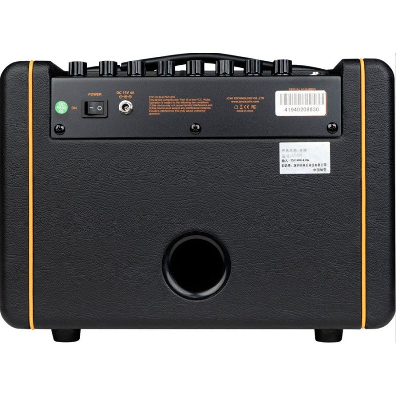 Amplificador recargable JOYO AC-20S para guitarra acústica con interfaz y multiefectos - 20W-3