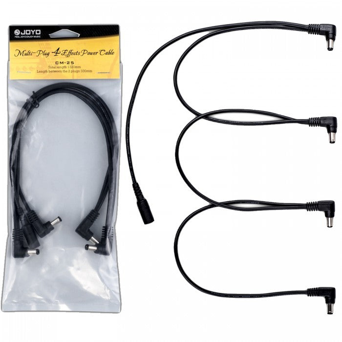 Extensión JOYO de 4 vías para fuente de poder DC 9V-1