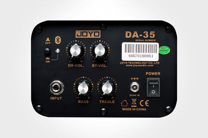 Amplificador JOYO DA-35 para Batería Eléctrica o Guitarra - 8 Ohms con Bluetooth 35W-3