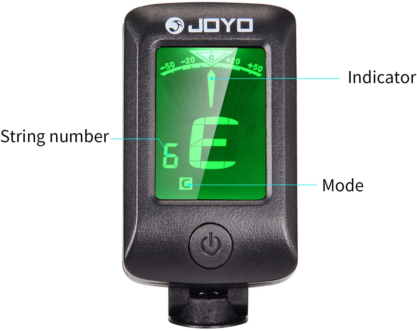 Afinador JOYO cromático JT-06-3