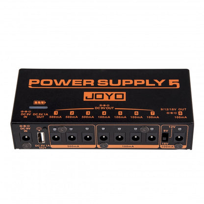 Fuente JOYO de 8 salidas con batería recargable para pedales de efectos-2