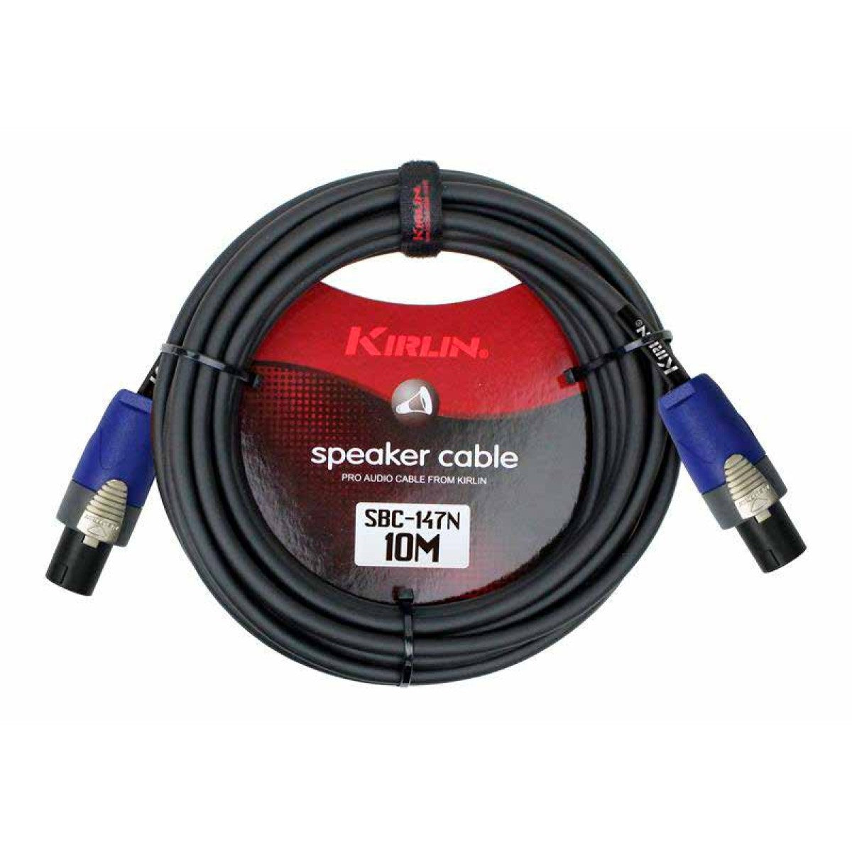 Cable para bocina Kirlin de Speakon a Speakon de 2 vías calibre 14 de 20 metros-1