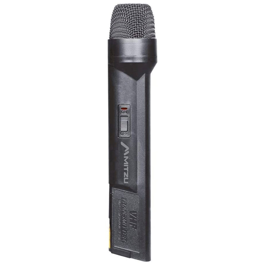 Set Mitzu de 2 micrófonos inalámbricos VHF-2