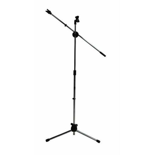 Pedestal Zebra cromado para Micrófono base de trípode-1