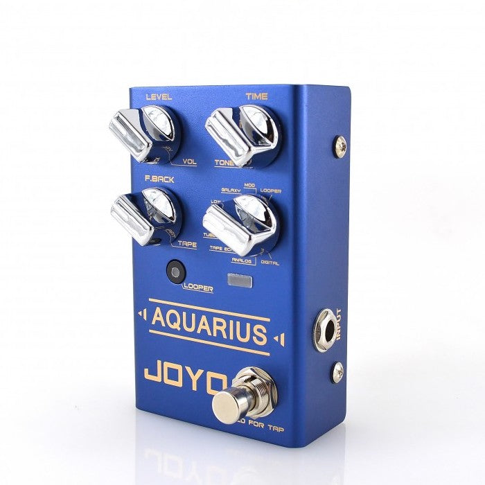Pedal de Efecto Joyo R-07 Aquarius Delay + Looper-2