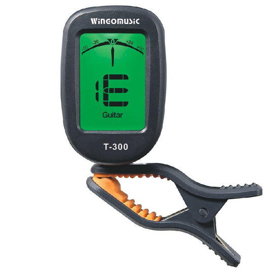 Afinador Wingo para instrumentos cromático T-300-1