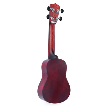 Ukelele Caribe 21 Soprano Rojo y Negro-2