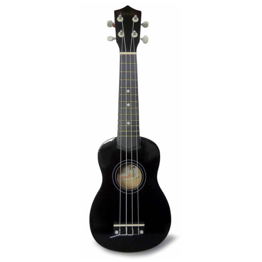 Ukelele Caribe 21 Soprano Negro-1